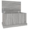 vidaXL Cutie de depozitare, gri sonoma, 70x40x38 cm, lemn prelucrat