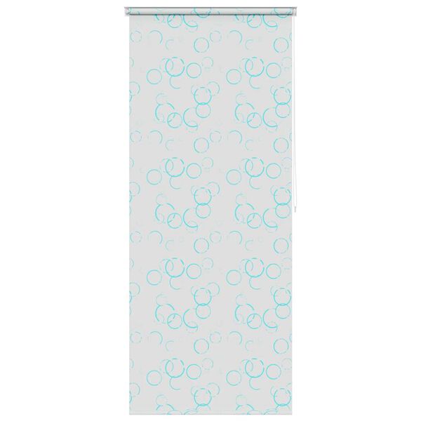 vidaXL Roletă perdea de duș 120x240 cm Model bule