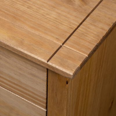 vidaXL Noptieră, 46 x 40 x 57 cm, lemn de pin, gama Panama
