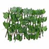 vidaXL Spalier frunze struguri artificiale extensibil, verde 180x30 cm