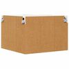 vidaXL Dulap suspendat Stejar Artisan și Alb 57 x 57 x 40 cm