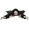vidaXL Zombie care se t&acirc;răște de Halloween SPOOKA Negru