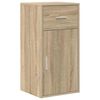 vidaXL Bufet cu sertar Stejar Sonoma 38 x 34 x 75 cm