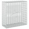 vidaXL Gabion cu fir de 3,5 mm și plasă de 5x2,5 cm 50x20x50 cm