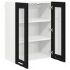 vidaXL Dulap suspendat Stejar Negru 60 x 31 x 80 cm Lemn compozit