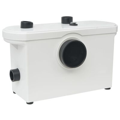 vidaXL Pompă tocător WC, 600 W, alb