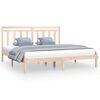 vidaXL Cadru de pat Super King, 180x200 cm, lemn masiv