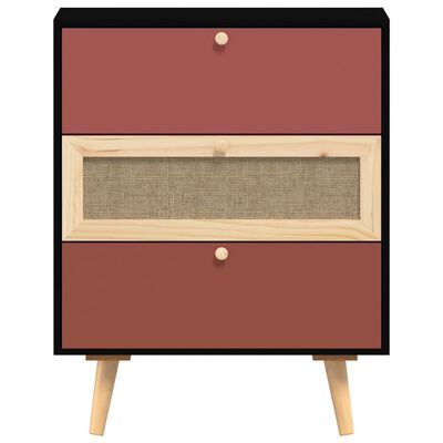 vidaXL Servantă cu sertare, 60x30x75 cm, lemn prelucrat