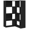vidaXL Dulap 6 niveluri 85 x 85 x 140 cm Lemn prelucrat Stejar Negru