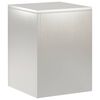 vidaXL Suport pentru plante Argintiu 30 x 30 x 40 cm Oțel