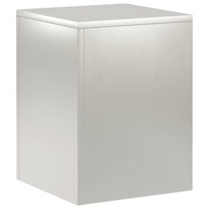 vidaXL Suport pentru plante Argintiu 30 x 30 x 40 cm Oțel