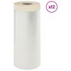 vidaXL Folie de Praful cu Bandă Adezivă 12 pcs 140 x 3300 cm HDPE