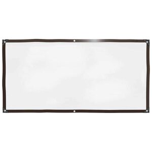 vidaXL &Icirc;mpătură cu ochiuri Transparent 1 x 2 m Polietilenă