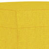 vidaXL Set de canapele cu perne, 3 piese, galben deschis, textil