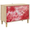vidaXL Cabinet TV AACHEN 69 x 33 x 50 cm Sonoma Lemn prelucrat