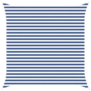 vidaXL P&acirc;nză de umbră Albastru și Alb 3,6 x 3,6 m