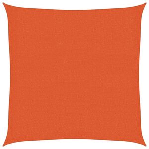 vidaXL P&acirc;nză parasolar, portocaliu, 2x2, m HDPE, 160 g/m&sup2;