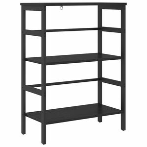 vidaXL Raft pentru cărți 2 niveluri 60 x 29,5 x 81 cm Lemn prelucrat