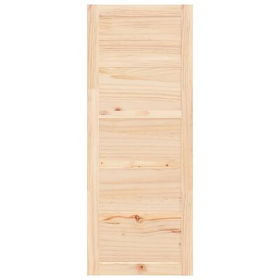vidaXL Ușă de hambar, 80x1,8x204,5 cm, lemn masiv de pin