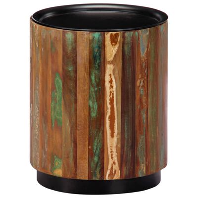 vidaXL Măsuță de cafea, 38 x 45 cm, lemn masiv reciclat