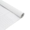 vidaXL Folii fereastra, mată, alb, PVC