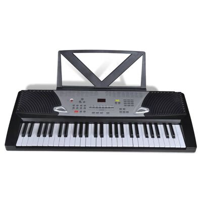 Claviatură electronică 54 clape cu suport note muzicale