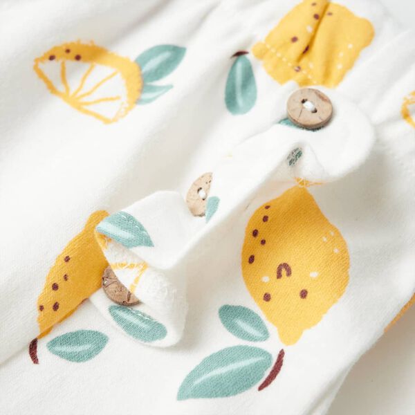 Pantaloni scurți pentru copii, ecru, 128