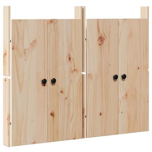 vidaXL Ușă de bucătărie MEPPEL 2 buc. Crem 50 x 9 x 82 cm