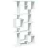 vidaXL Bibliotecă, alb, 92x29x188 cm, lemn prelucrat