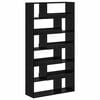 vidaXL raft de cărți 100 x 33 x 156,5 cm Lemn prelucrat Stejar negru