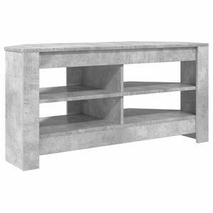 vidaXL DulapdecolțpentruTV Gri din beton 102 x 40,5 x 45 cm