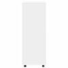 vidaXL Șifonier, alb, 80x40x110 cm, PAL