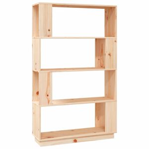 vidaXL Bibliotecă/Separator cameră, 80x25x132 cm lemn masiv pin