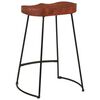 vidaXL Scaune de bar Gavin 2 buc. 45x40x63 cm lemn masiv de mango