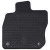 vidaXL Covor pentru mașină 4 pcs Negru Cauciuc