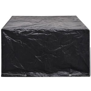 vidaXL Husă mobilier grădină, 8 ocheți, 172x113x73 cm