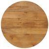 vidaXL Blat de masă rotund, &Oslash; 90x2,5 cm, lemn masiv de mango brut