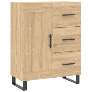 vidaXL Servantă, stejar sonoma, 69,5x34x90 cm, lemn compozit