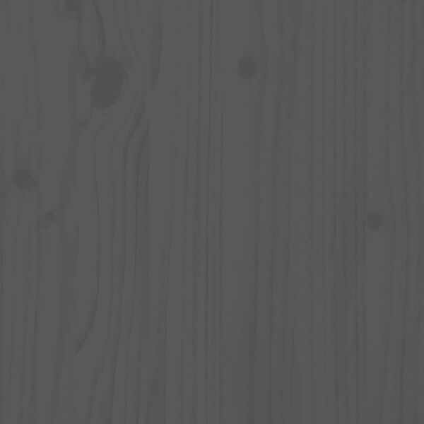 vidaXL Set mobilier relexare de grădină, 6 piese, gri, lemn masiv pin