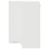 vidaXL Dulap suspendat cu depozitare Alb 57 x 57 x 80 cm Lemn compozit