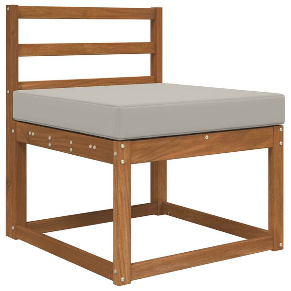 vidaXL Perna pentru canapea de exterior Gri 60 x 60 x 8 cm Poliester