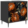vidaXL Dulap de Baie LOCHEM Stejar Negru 60 x 40 x 61 cm