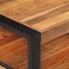 vidaXL Măsuță de cafea, 120x55x40 cm, lemn masiv de acacia