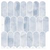 vidaXL Placă cu Pene 20 pcs Albastru deschis 30 x 30 cm