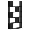 vidaXL Bibliotecă Stejar negru 80,5 x 23,5 x 162,5 cm PB