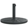 vidaXL Suport umbrelă pentru st&acirc;lpi &Oslash;38 / 48 mm, 12 kg, rotund