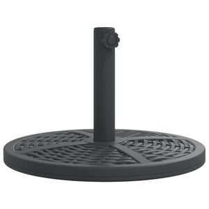 vidaXL Suport umbrelă pentru st&acirc;lpi &Oslash;38 / 48 mm, 12 kg, rotund