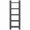 vidaXL Bibliotecă/Separator cameră, gri, 60x35x160 cm, lemn masiv