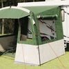 vidaXL Cort de spate pentru Caravană Verde 352 x 250 x 240 cm