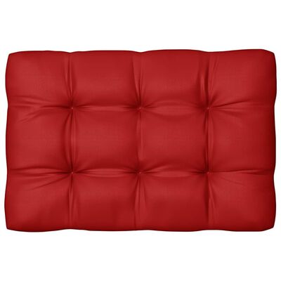 vidaXL Perne canapea din paleți, 7 buc, roșu